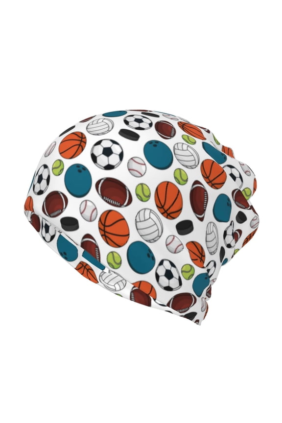 Color Balls Slouchy Beanie Hat for Men/Women, Skull Cap Chemo Cap Night Sleeping Cap