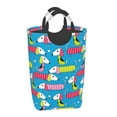 thumbnail image 1 of Vsdgher Color Dachshund Dog Print Square Laundry Bag Large Collapsible Dirty Clothes Bags With Handles Waterproof Essentials Storage For College Dorm, Family, 1 of 6