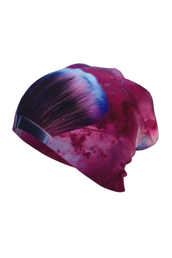 Color Explosion Makeup Brush Toddler Beanie Baby Boys Girls Beanies Kids Winter Hats Children Knit Warm Caps