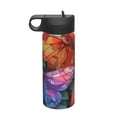 thumbnail image 1 of Vsdgher Colorful Butterfly Cluster for Insulated Stainless Steel Water Bottle,18oz Sports Water Bottle Stainless Steel Reusable Tumbler for Sports, Travel, and School, 1 of 8