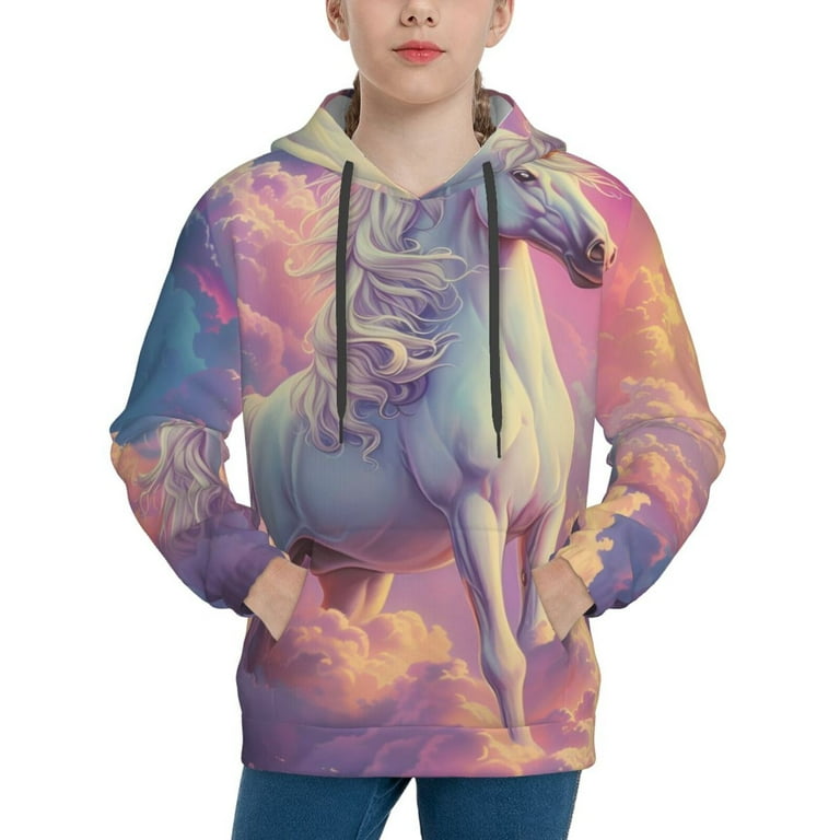 Youth unicorn hoodie on sale