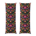 thumbnail image 1 of Vsdgher Colorful Floral Embroidery Mexican Body Pillow Cover, Pillowcases with Hidden Zipper Breathable Long Pillow Case (Pillows are not included,20x54 inch), 1 of 7