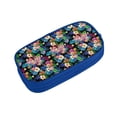thumbnail image 1 of Vsdgher Colorful Flowers Print Large Capacity Pencil Case Pouch with Zipper, Portable Aesthetic Big Capacity Pencil Cases Pen Office Travel Stationery Bag, 1 of 8