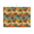 thumbnail image 1 of Vsdgher Colorful Hawaii Palms Dish Drying Mat Super Absorbent Drying Mat Large Dish Drying Mats for Kitchen Counter Kitchen Drying Mat 24" x 18", 1 of 7