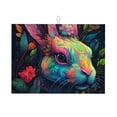 thumbnail image 1 of Vsdgher Colorful Patterned Rabbit Dish Drying Mat Super Absorbent Drying Mat Large Dish Drying Mats for Kitchen Counter Kitchen Drying Mat 24" x 18", 1 of 7