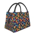 thumbnail image 1 of Vsdgher Colorful Pineapples1 Print Insulated Reusable Bags with Sturdy Zipper and Handles, Foldable Totes for Hot or Cold Food Bring or Delivery, 1 of 1