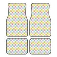 thumbnail image 1 of Vsdgher Colorful Rubber Duck Car Foot Mat Set of 4 Pieces Universal Floor Liner Car Accessories Fits Most Cars, Trucks, Vans, sedans, SUV, 1 of 7