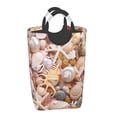 thumbnail image 1 of Vsdgher Colorful Seashells Print Square Laundry Bag Large Collapsible Dirty Clothes Bags With Handles Waterproof Essentials Storage For College Dorm, Family, 1 of 6
