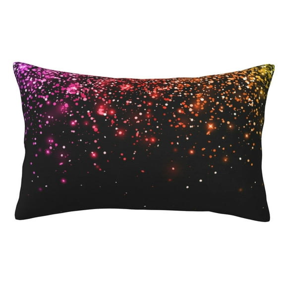 Vsdgher Colorful Sparkling Print Pillow Cases -Iconic Collection Pillowcases -Extra Soft, Not easy to deform,not pilling Export quality