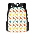 thumbnail image 1 of Vsdgher Colorful Squirrel Print Backpack for Women Men School Bookbag with Laptop Compartment for College Work Travel, Simple Fashion Casual Daypack, Fit 15" Laptop, 1 of 8