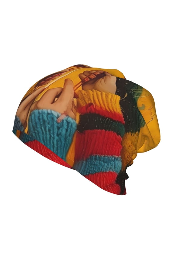 Colorful Sweaters And Strings Toddler Beanie Baby Boys Girls Beanies Kids Winter Hats Children Knit Warm Caps