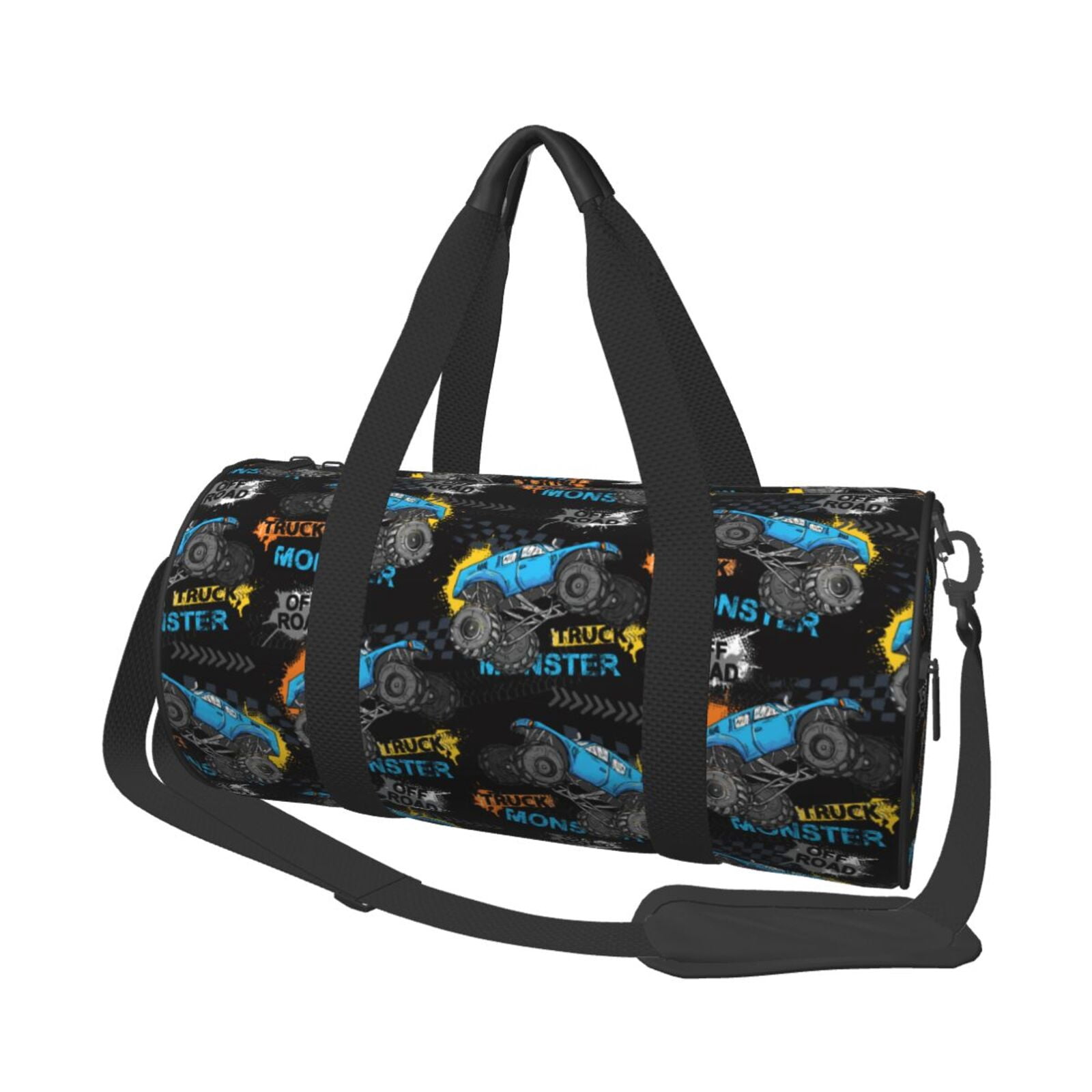 Vsdgher Cool Off-Road Vehicle 45L Foldable Duffel Bag, Sports Gym Bag,Overnight Bag, Portable Weekender Bag for Airplanes