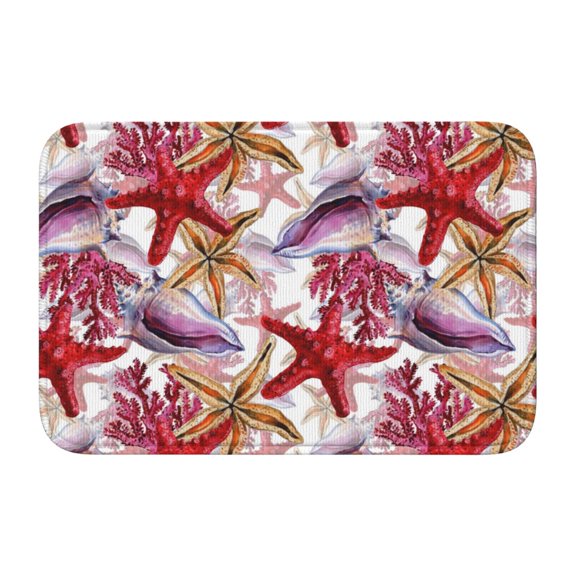 Vsdgher Coral Reef Hem Mat 40x60 - Multipurpose Doormat for Indoor & Outdoor Use - Welcome Your Guests with our Entrance Mat