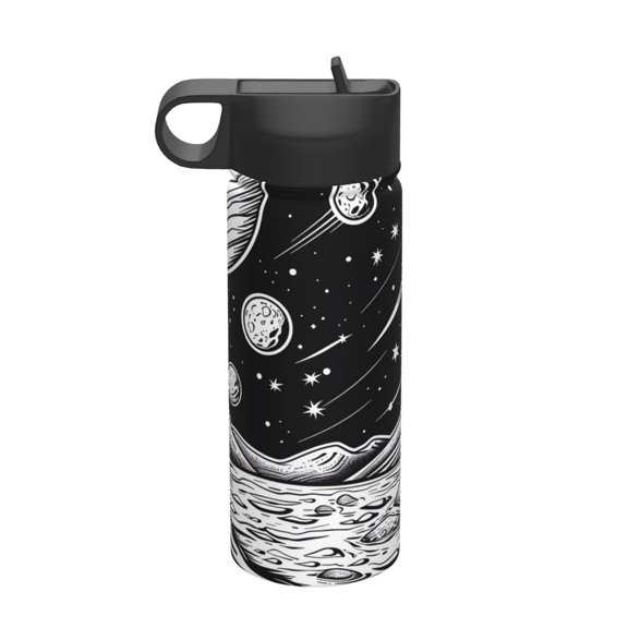 Vsdgher Cosmic Landscape Celestial Art for Insulated Stainless Steel Water Bottle,18oz Sports Water Bottle Stainless Steel Reusable Tumbler for Sports, Travel, and School