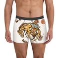 thumbnail image 1 of Vsdgher Cowboy Up Vintage Wild West Pattern Men's Boxer Brief Underwear,Soft Funny Underwear for Men-X-Large, 1 of 5