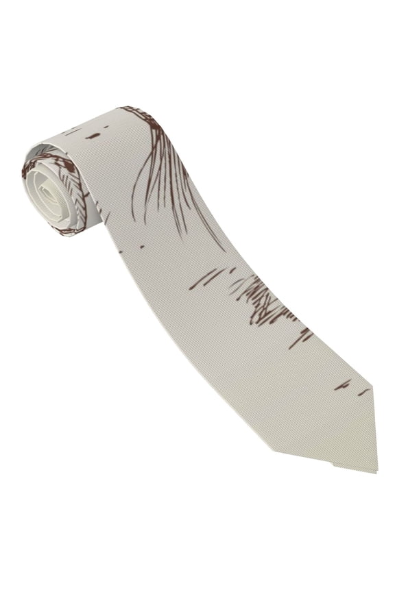 Cowboys Riding Horses In Desert Print Ties for Men 4.7" Formal Necktie Wedding Accessory Men's Business Ties for Wedding Bussiness Work