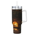 thumbnail image 1 of Vsdgher Cozy Tree Hole Cabin Pattern 40 oz Tumbler with Handle and Straw Lid | Insulated Cup Reusable Stainless Steel Water Bottle Travel Mug | Gifts for Women Men Him Her, 1 of 8
