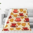 thumbnail image 1 of Vsdgher Cups of Tea Ultra-Soft Micro flannel Blanket Throw Blankets for Couch Sofa, Bed (4 sizes)-60"x50", 1 of 7