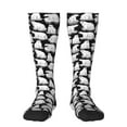 thumbnail image 1 of Vsdgher Cute Cartoon Polar Bear Knee Socks, High Socks Long Stretchy Sock Women Knee High Stocking, Long Socks for Women, 1 of 6