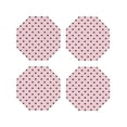 thumbnail image 1 of Vsdgher Cute Cat Leather Coasters for Drinks, Durable Drink Coasters 4 Set for Tabletop Protection, Luxurious Home Décor and Housewarming Gift ( {designName})Octagon, 1 of 6