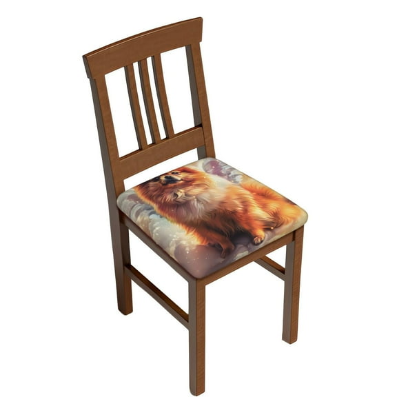 Vsdgher Cute Cloud Pomeranian Couch Cushion Covers, Non-Slip Sofa Seat Cushion Slipcovers, Soft Couch Covers(Don't include seat cushion)Four Pieces