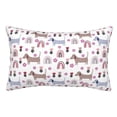 thumbnail image 1 of Vsdgher Cute Dog Print Pillow Cases -Iconic Collection Pillowcases -Extra Soft, Not easy to deform,not pilling Export quality, 1 of 8