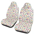 thumbnail image 1 of Vsdgher Cute Flower Automotive Seat Covers for Cars Trucks and SUVs – Car Seat Covers for Truck Seat Protectors Set of 2, 1 of 7
