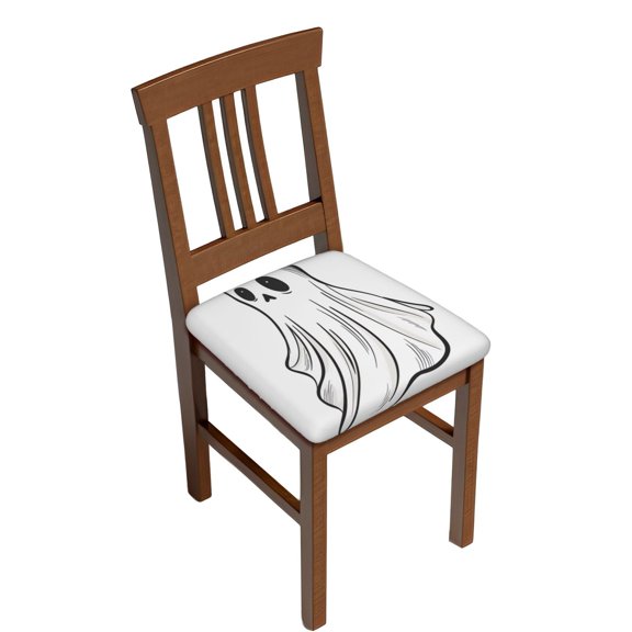 Vsdgher Cute Ghost Simple Drawing Couch Cushion Covers, Sofa Covers Washable, Couch Cushion Covers, Soft Couch Covers(Don't include seat cushion)-Two Pieces