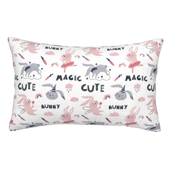 Vsdgher Cute Magic Bunny Print Pillow Cases -Iconic Collection Pillowcases -Extra Soft, Not easy to deform,not pilling Export quality