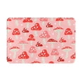 thumbnail image 1 of Vsdgher Cute Mushroom1 print Flannel Anti-Slip Floor Mat Comfort Mat Floor Carpet for Decor, Non-Slip, Home, Office, Laundry, Durable, 1 of 5
