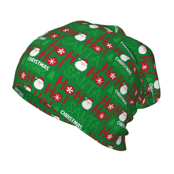 Vsdgher Cute Santa And Ho Ho Ho Toddler Beanie Baby Boys Girls Beanies Kids Winter Hats Children Knit Warm Caps