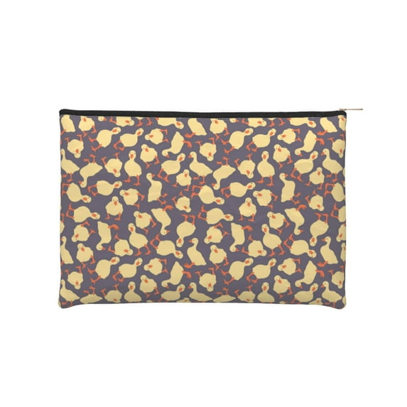 Vsdgher Cute Small Farm Birds DuPont paper portable toiletry bag for Women&Men Camping Outdoor Tent Home Office,Hanging Hook, Water-resistant Makeup Cosmetic Bag