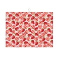 thumbnail image 1 of Vsdgher Cute Strawberry Dish Drying Mat Super Absorbent Drying Mat Large Dish Drying Mats for Kitchen Counter Kitchen Drying Mat 24" x 18", 1 of 7