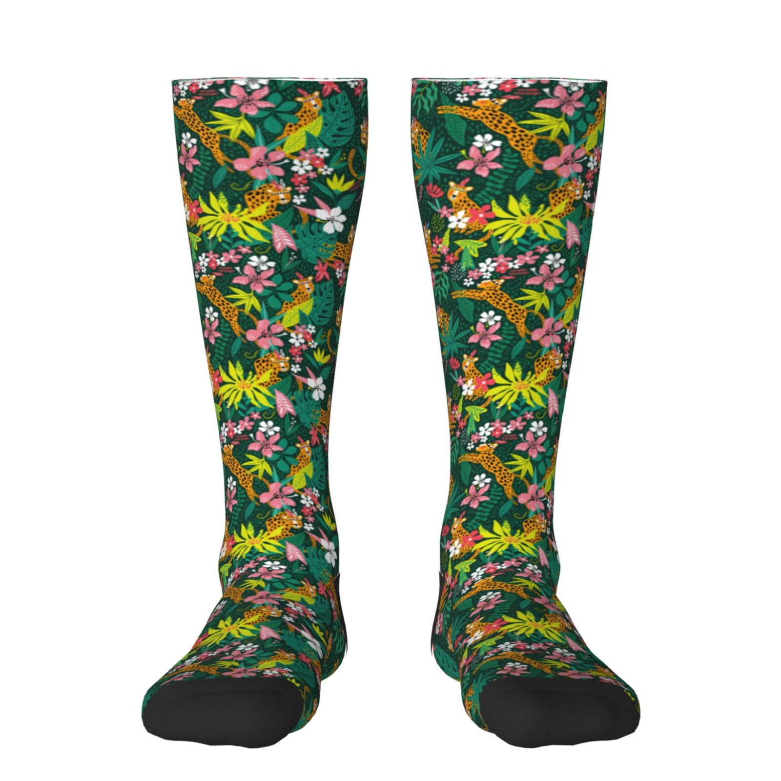 Happy Socks - Calze - Uomo Multi Leopard 41/46 IT