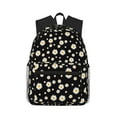 thumbnail image 1 of Vsdgher Daisy Print Unisex Large Capacity Bookbag Schoolbag Casual Daypack for High School/College/Teens/Travel/Work, 1 of 8