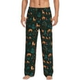 thumbnail image 1 of Vsdgher Deers In The Forest Mens Pajama Pants Sleep & Lounge Pants, PJ Pants-Small, 1 of 6