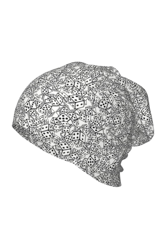 Dice Cubes Toddler Beanie Baby Boys Girls Beanies Kids Winter Hats Children Knit Warm Caps