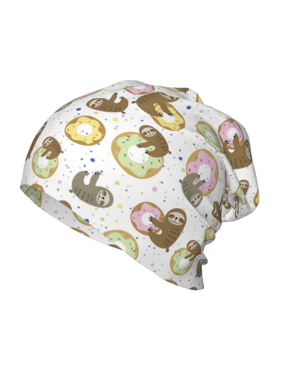 Donut Sloth Toddler Beanie Baby Boys Girls Beanies Kids Winter Hats Children Knit Warm Caps
