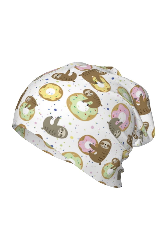 Donut Sloth Toddler Beanie Baby Boys Girls Beanies Kids Winter Hats Children Knit Warm Caps