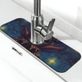 thumbnail image 1 of Vsdgher Dreamy Jester Under Stars Kitchen Sink Splash Guard Faucet Mat -1 PC Super Absorbent Fast Drying Mat Sink Gadgets-Splash, Bathroom,Sink Mat,(15" X 5.5" ), 1 of 7