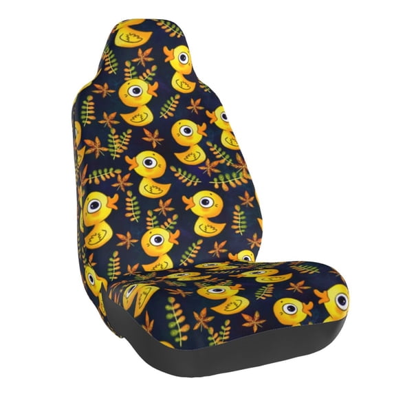Vsdgher Ducks for Automotive Seat Covers for Cars Trucks and SUVs, Universal Fit Anti-Slip Bucket Seat Protector for Cars,Vehicle Seat Protector for Front Seats
