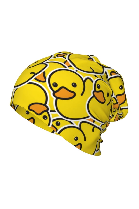 Ducky Cartoon Animal Yellow Toddler Beanie Baby Boys Girls Beanies Kids Winter Hats Children Knit Warm Caps
