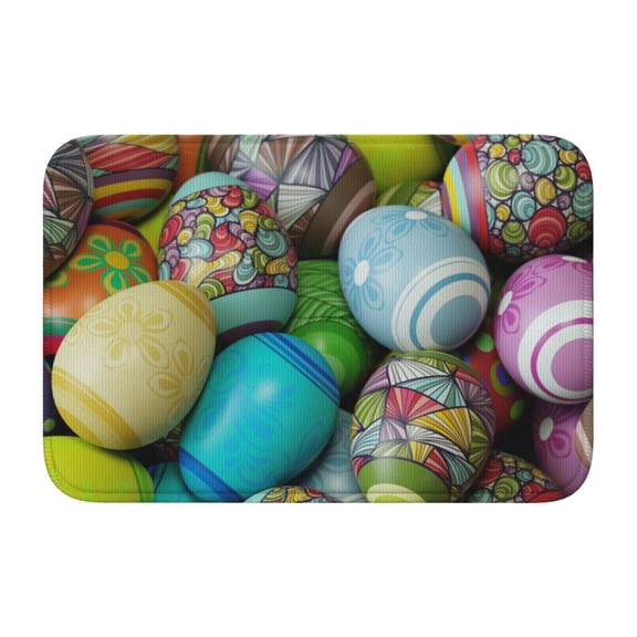 Vsdgher Easter Egg1 Hem Mat 40x60 - Multipurpose Doormat for Indoor & Outdoor Use - Welcome Your Guests with our Entrance Mat