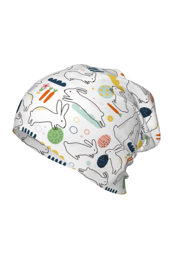 Easter Rabbit Toddler Beanie Baby Boys Girls Beanies Kids Winter Hats Children Knit Warm Caps