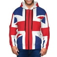 thumbnail image 1 of Vsdgher English Mens Hoodies Zip Hoodie, Hoodies for Men, Zip-up Hooded Sweatshirt-XX-Large, 1 of 5