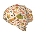 thumbnail image 1 of Vsdgher Fall Pumpkin Toddler Beanie Baby Boys Girls Beanies Kids Winter Hats Children Knit Warm Caps, 1 of 7