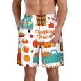 thumbnail image 1 of Vsdgher Fall Pumpkins Men's Beach Shorts, Surfing shorts, Swim trunks, Quick Dry Swim Trunks for Surfing Beach Fun -XX-Large, 1 of 6