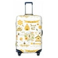 thumbnail image 1 of Vsdgher Farm Bee Cute Honey Print Luggage Cover Washable Suitcase Cover Protector Anti-scratch Suitcase cover Fits 18-32 Inch Luggage, 1 of 8