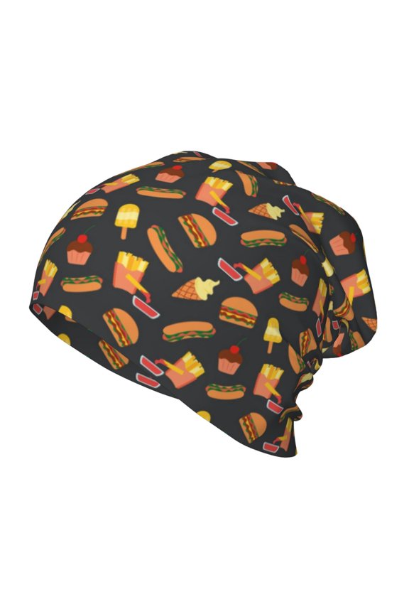 Fast Food Toddler Beanie Baby Boys Girls Beanies Kids Winter Hats Children Knit Warm Caps