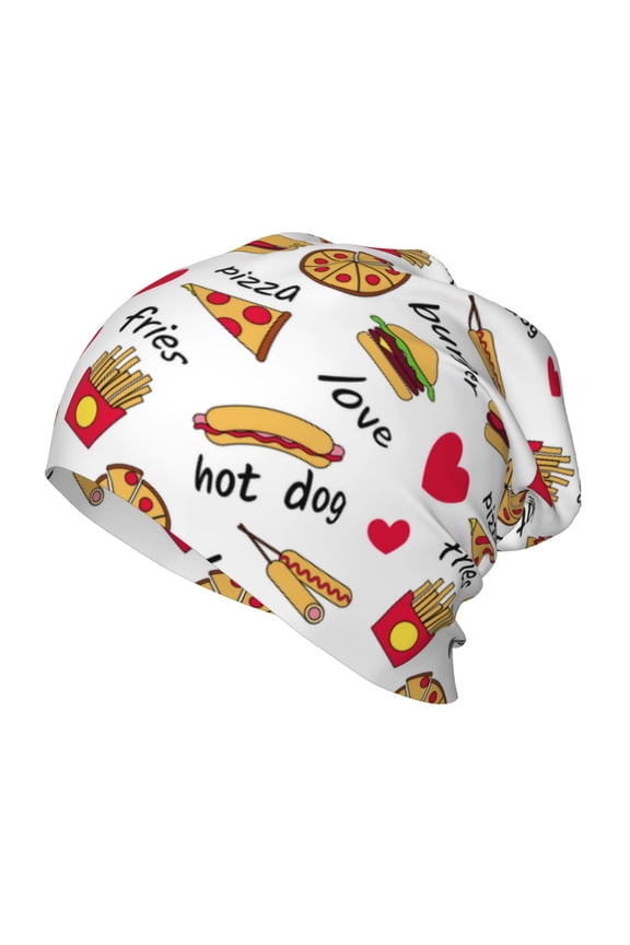 Fast Food Toddler Beanie Baby Boys Girls Beanies Kids Winter Hats Children Knit Warm Caps
